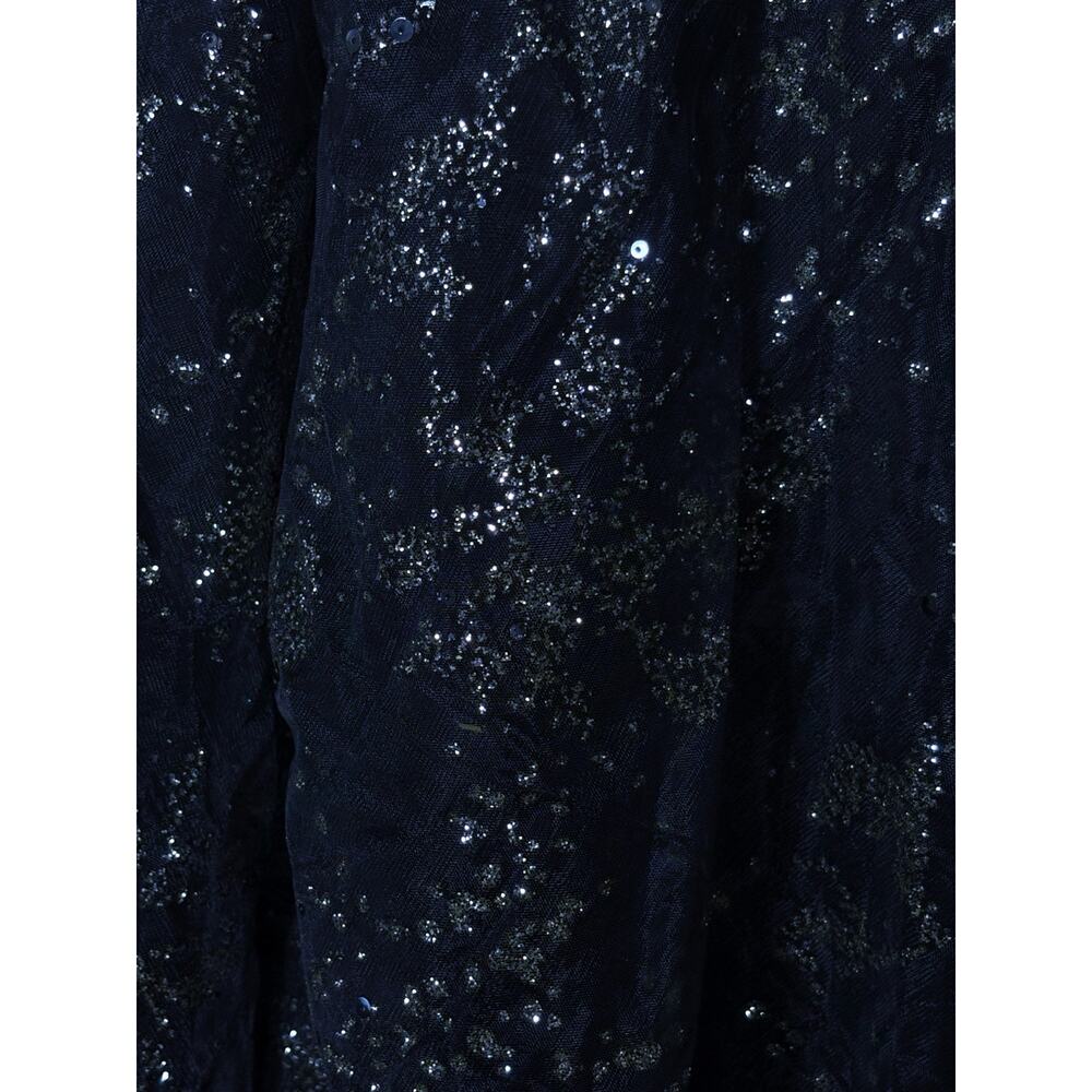 Chiclody NWT Tulle Fit & Flare Glitter Midi Dress Size 8 - Picture 4 of 5